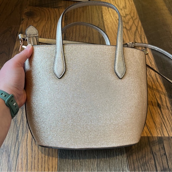 Kate Spade Glitter Gold Satchel Bag - Picture 8 of 16